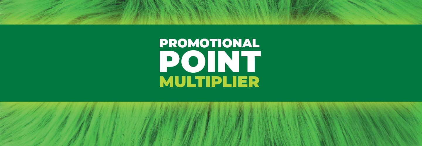 4X Promotion Point Cyber Monday Multiplier