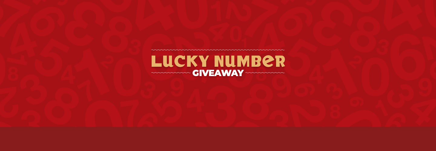 Lucky Number Giveaway